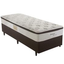 Cama Box de Solteiro Herval Edimburgo, Molas Maxspring, 64x96x203 cm Cama Box de Solteiro Herval Edimburgo, Molas Maxspring, 64x96x203 cm