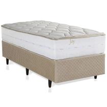 Cama Box de Solteiro Herval Joy, Espuma Alto Suporte, 67x88x188 cm