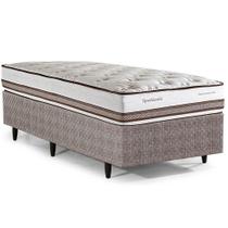 Cama Box de Solteiro Herval Spettácolo de Molas Ensacadas, 74x96x203 cm