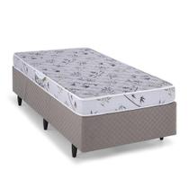 Cama Box de Solteiro Herval St. Louis, Espuma D28, 53x88x188 cm