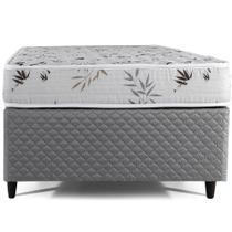Cama Box de Solteiro Herval St. Louis, Espuma D28, 56x88x188 cm