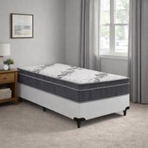 Cama Box e Colchão Airtech 100 D33 Solteirão(108x198)Ortobom