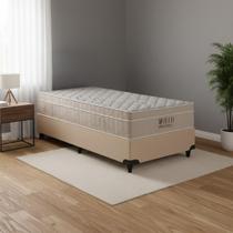 Cama box e Colchão Airtech Springpocket (88x188) - Ortobom