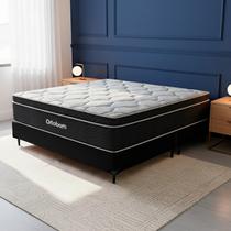 Cama Box e colchão Elegant Superpocket(193x203) - Ortobom