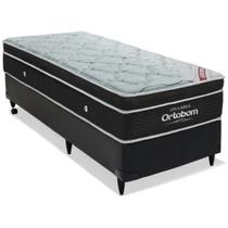 Cama box e colchão Elegant Superpocket (88x188) - Ortobom