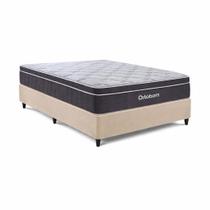 Cama Box e Colchão Elegant Superpocket Ortobom Casal 138cm Cama Box e Colchão Elegant Superpocket Ortobom Casal 138cm