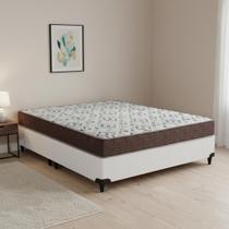 Cama Box e Colchão Iso 150 D45 - Queen (158x198) - Ortobom Cama Box e Colchão Iso 150 D45 - Queen (158x198) - Ortobom