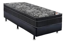 Cama box e colchão ISO Nanolastic(108x198) - Ortobom