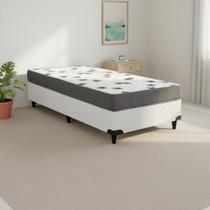Cama Box e Colchão Light D33 - Solteiro (88x188) Cama Box e Colchão Light D33 - Solteiro (88x188)