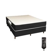 Cama Box e Colchão Magnético Massageador 20cm - Casal - Ciclo do Sono