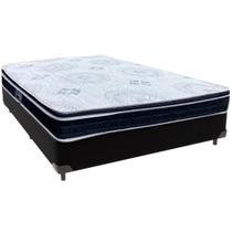 Cama Box e Colchão Orthosono D33 Com Pillow Top Viúvo Anjos