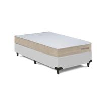 Cama Box e Colchão Poli D33 Ortoclass - Solteiro(88x188)