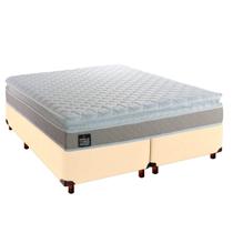 Cama Box e Colchão Queen Espuma Real Hellen Begetiza Cama Box e Colchão Queen Espuma Real Hellen Begetiza