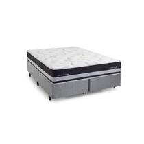 Cama Box E Colchão Queen Size American Black Herval Molas Maxspring