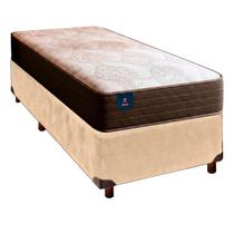 Cama Box e Colchão Solteiro Molas Ensacadas Celebration Euro Flex Colchões Perola Cama Box e Colchão Solteiro Molas Ensacadas Celebration Euro Flex Colchões Perola
