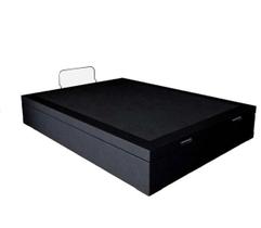 Cama Box Em Baú Casal Blindado, Sintético RC