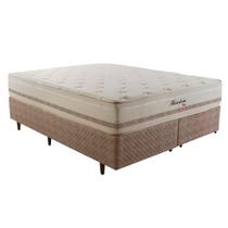 Cama Box Herval King Haarlem, Molas Ensacadas, 69 x 193 x 203 cm