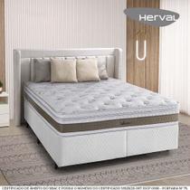 Cama Box Herval Queen Amore, 67x158x198 cm, Molas Ensacadas Cama Box Herval Queen Amore, 67x158x198 cm, Molas Ensacadas