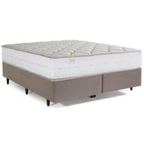 Cama Box Herval Queen Joy, 67x158x198 cm, Colchão Composto Cama Box Herval Queen Joy, 67x158x198 cm, Colchão Composto
