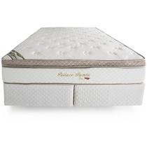 Cama Box Herval Queen Pallace Bambu, 71x158x198 cm, Molas Ensacadas Cama Box Herval Queen Pallace Bambu, 71x158x198 cm, Molas Ensacadas