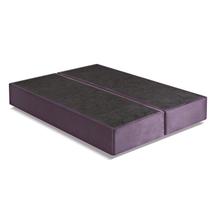 Cama Box Inverno Verão Estofado Kappesberg 158x198 Queen Vinho