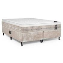 Cama Box King Castor Premium Tecnopedic 193x203x57 + Box Castor Cama Box King Castor Premium Tecnopedic 193x203x57 + Box Castor