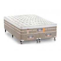 Cama Box King Castor Silver Star Air One Face Pocket 193x203x59 + Box Castor