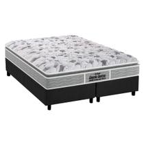 Cama Box King: Colchão Anatômico Probel D45/EP Firmepedic Guarda Costas Próextreme Plus + Base CRC Suede Gray(193x203) Cama Box King: Colchão Anatômico Probel D45/EP Firmepedic Guarda Costas Próextreme Plus + Base CRC Suede Gray(193x203)