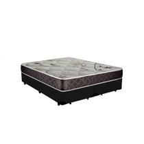 Cama Box King Colchão Aylla Espuma D33 Acolchões + Box Sintético 70x193x203