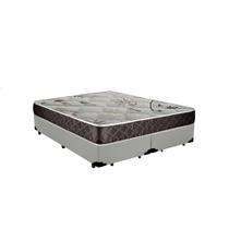 Cama Box King Colchão Aylla Espuma D33 NK Camas + Box Sintético 68x193x203