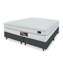 Cama Box King + Colchão Dabe Voulait KING SIZE - Espuma Viscoelastica - 193x203 Cama Box King + Colchão Dabe Voulait KING SIZE - Espuma Viscoelastica - 193x203