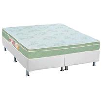 Cama Box King: Colchão Espuma D33 Castor Sleep Max + Base CRC Courano White(193x203) Cama Box King: Colchão Espuma D33 Castor Sleep Max + Base CRC Courano White(193x203)