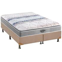 Cama Box King: Colchão Espuma Probel D33/AG65 Guarda Costas Extreme Resistence + Base CRC Suede Clean(193x203) Cama Box King: Colchão Espuma Probel D33/AG65 Guarda Costas Extreme Resistence + Base CRC Suede Clean(193x203)