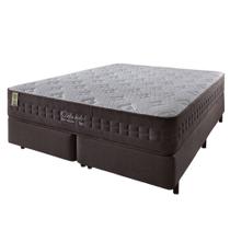 Cama Box King + Colchão Molas Ensacadas Orlando 193x203x67cm