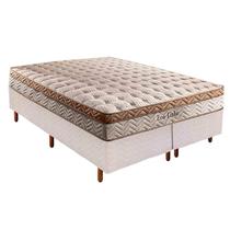 Cama Box King: Colchão Molas Ensacadas Paropas MasterPocket Eco Linho + Base CRC Courano White(193x203) Cama Box King: Colchão Molas Ensacadas Paropas MasterPocket Eco Linho + Base CRC Courano White(193x203)