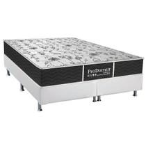 Cama Box King: Colchão Molas Probel Prolastic ProDormir Sleep + Base CRC Courano Branco(193x203)