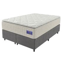 Cama Box King Colchão Ortopédico Atena Molas Ensacadas Pillow Top 193x203x76cm Hip Sleep Cama Box King Colchão Ortopédico Atena Molas Ensacadas Pillow Top 193x203x76cm Hip Sleep