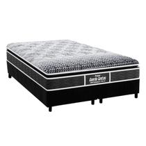 Cama Box King: Colchão Ortopédico Probel D28/EP Guarda Costas Prómiddle Plus + Base CRC Suede Black(193x203) Cama Box King: Colchão Ortopédico Probel D28/EP Guarda Costas Prómiddle Plus + Base CRC Suede Black(193x203)