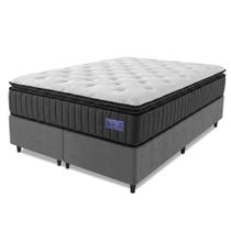 Cama Box King Colchão Ortopédico Titã Molas Ensacadas Pillow Top 193x203x72cm Hip Sleep Cama Box King Colchão Ortopédico Titã Molas Ensacadas Pillow Top 193x203x72cm Hip Sleep