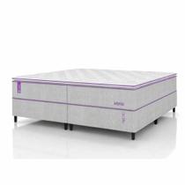 Cama Box King Com Colchão D26/D28 193x203 ATRIO Smartz