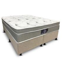 Cama Box King com Colchão Dabe Fenix INTERMEDIÁRIO - Linha Constellation KING SIZE - Molas Ensacadas - 193x203 Cama Box King com Colchão Dabe Fenix INTERMEDIÁRIO - Linha Constellation KING SIZE - Molas Ensacadas - 193x203