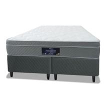 Cama Box King com Colchão Dabe Pegasus EXTRA FIRME - Linha Constellation KING SIZE - Molas Ensacadas - 193x203