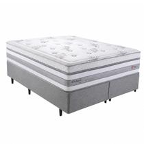 Cama Box King Herval Detroit, Molas Maxspring, 193 cm