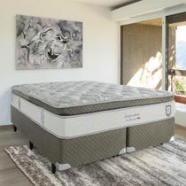 Cama Box King Herval Imperatore Eco Bamboo Molas Ensacadas