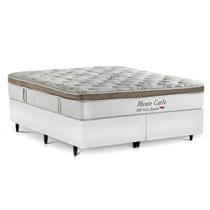 Cama Box King Herval Monte Carlo de Molas Ensacadas, 72x193x203 cm Cama Box King Herval Monte Carlo de Molas Ensacadas, 72x193x203 cm