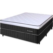 Cama Box King Molas Ensacadas Intermediário Firme de Pillow Espuma D45 193x203X64 BF Colchões