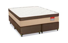 Cama Box King Royal de Molas Ensacadas da Reconflex D28 Tampo em Malha