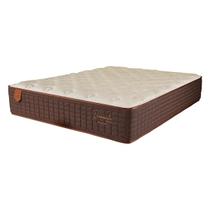 Cama Box King Size (Box + Colchão) 193x203x34 Diamante Prorelax Pillow In - Marrom