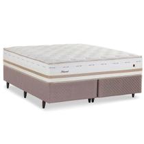 Cama Box King Size Herval Irland, Molas Maxspring, 72x193x203 cm