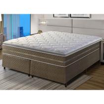 Cama Box King Umaflex Resistence Espuma D33 Marrom